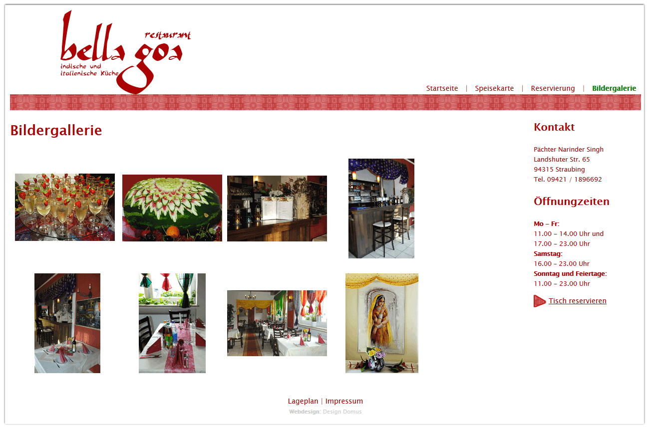 Homepage für Gastronomie erstellen und aktualisieren